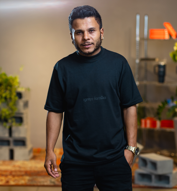 Camiseta Boxy Igreja Família
